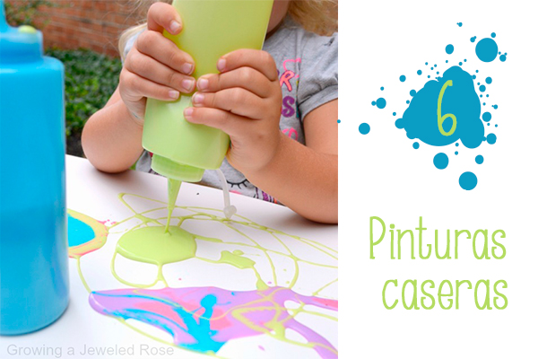 Pinturas Caseras Para Niños