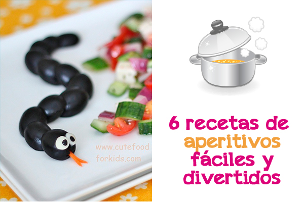 Recetas de aperitivos fáciles y divertidos