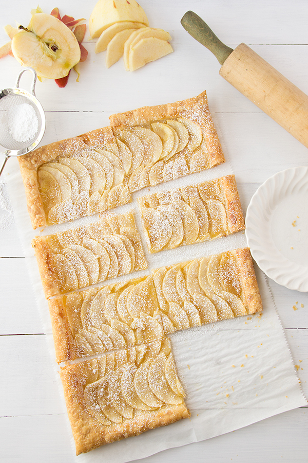 Tarta De Hojaldre Y Manzanas Fácil