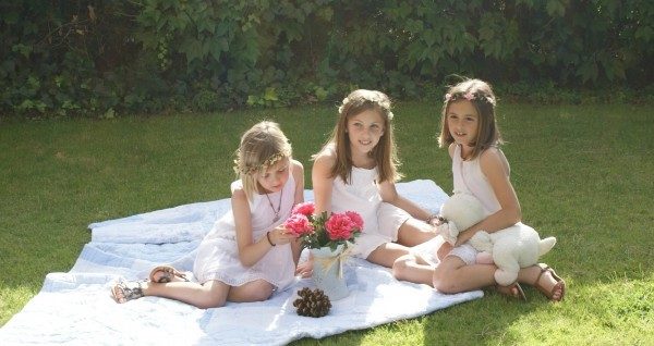 Coronas de flores para niñas