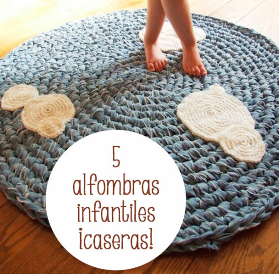 Alfombras infantiles caseras
