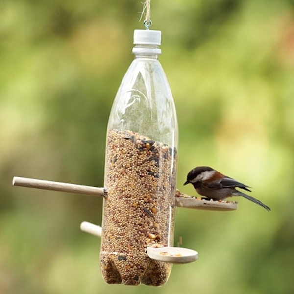 Comederos Para Aves Con Botellas