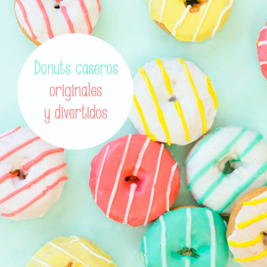 Donuts caseros originales y divertidos