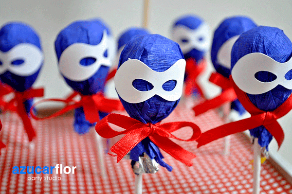 Detalles de fiesta del Capitán América