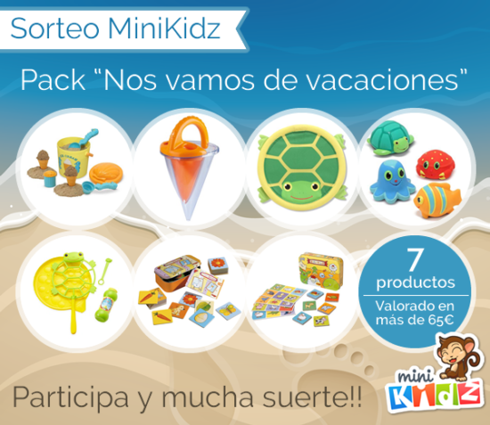 Sorteo juguetes de playa