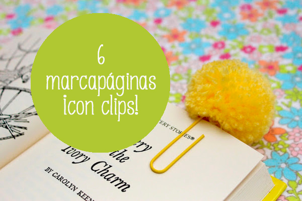 Marcapáginas Con Clips