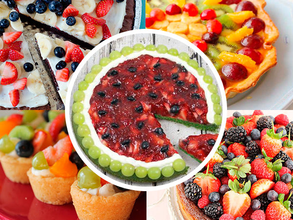 Tarta de frutas, 5 recetas fáciles