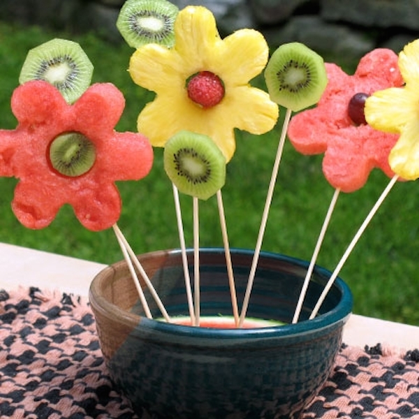 Brochetas De Fruta