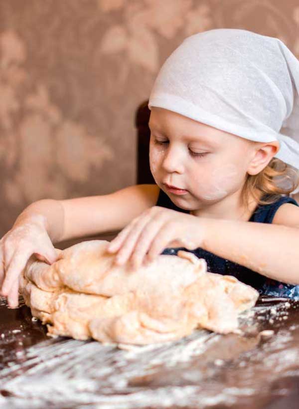 Cocinar con niños