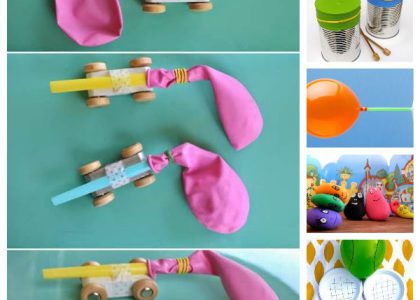 Manualidades Infantiles Con Globos