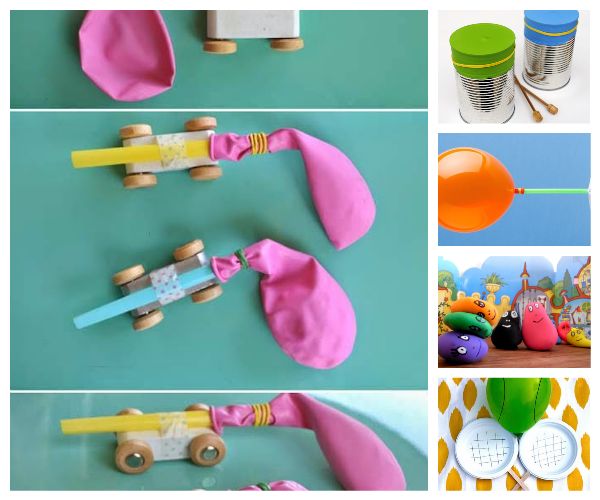 Manualidades infantiles con globos