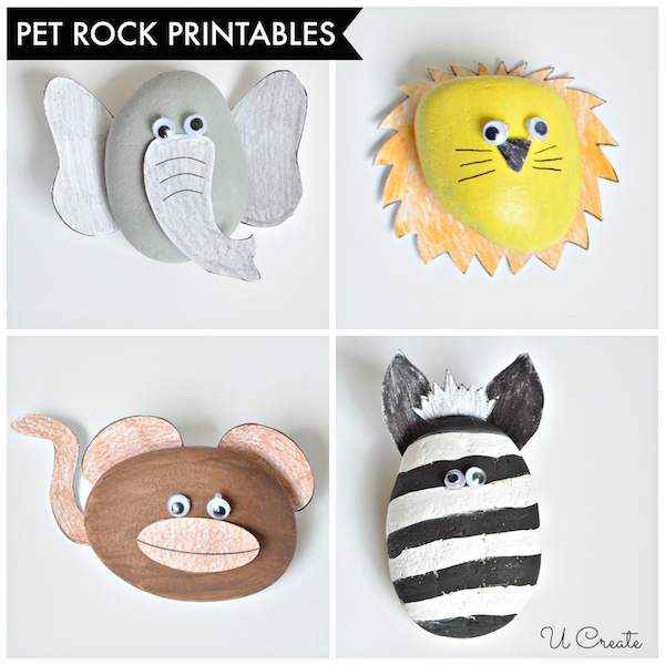 Animales De Piedras Pintadas