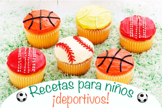Recetas para niños deportivos