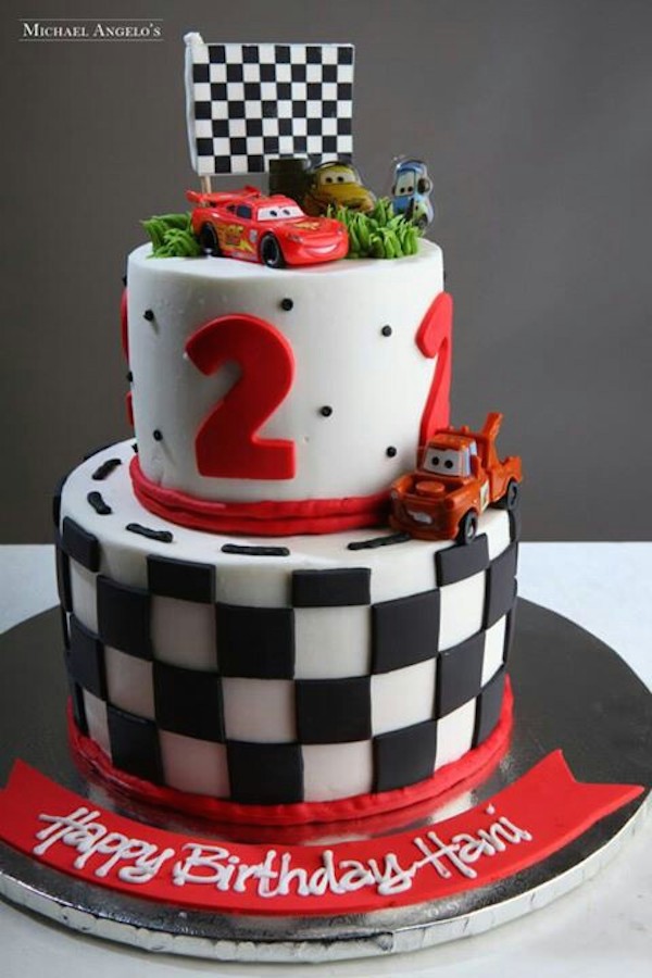 Tarta De Cumpleaños De Cars