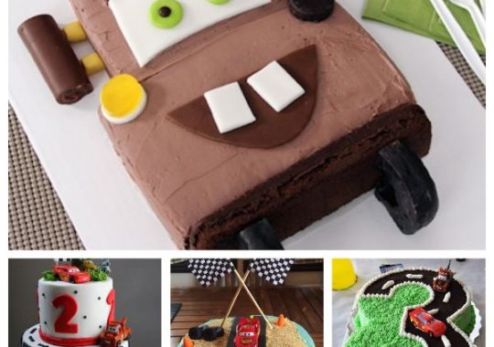 Tartas De Cumpleaños Fáciles De Cars
