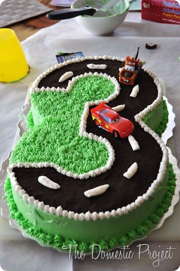 4 tartas de cumpleaños fáciles ¡de Cars! - Pequeocio