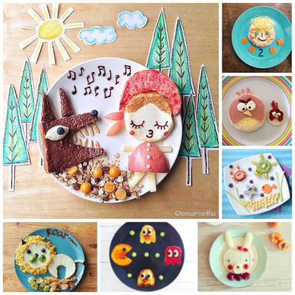 Comida para niños divertida