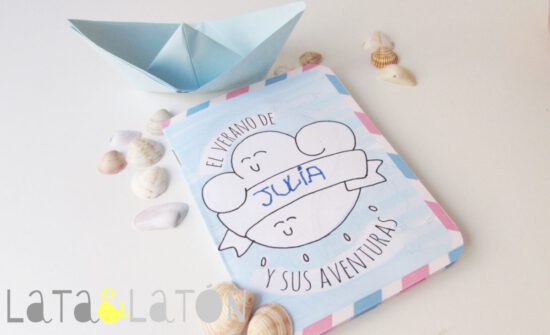 Manualidad divertida, diario de vacaciones