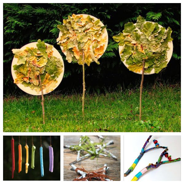 Manualidades originales con ramas