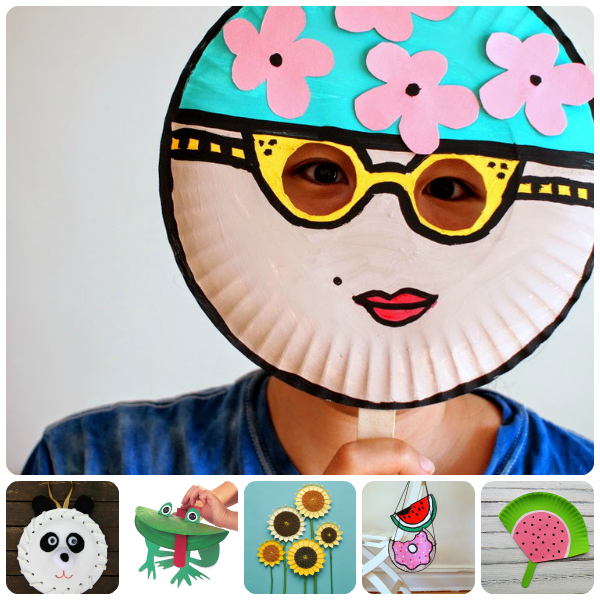 Manualidades originales con platos desechables