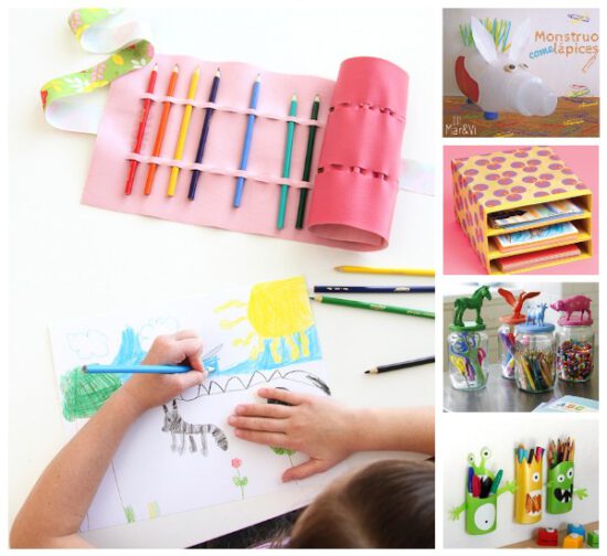 Manualidades infantiles para mantener el orden