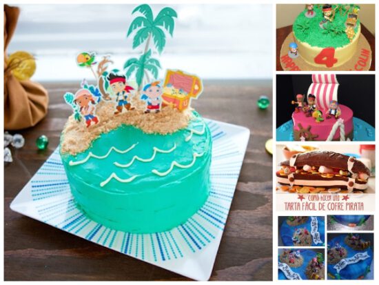 Tartas fáciles de Jake y los piratas