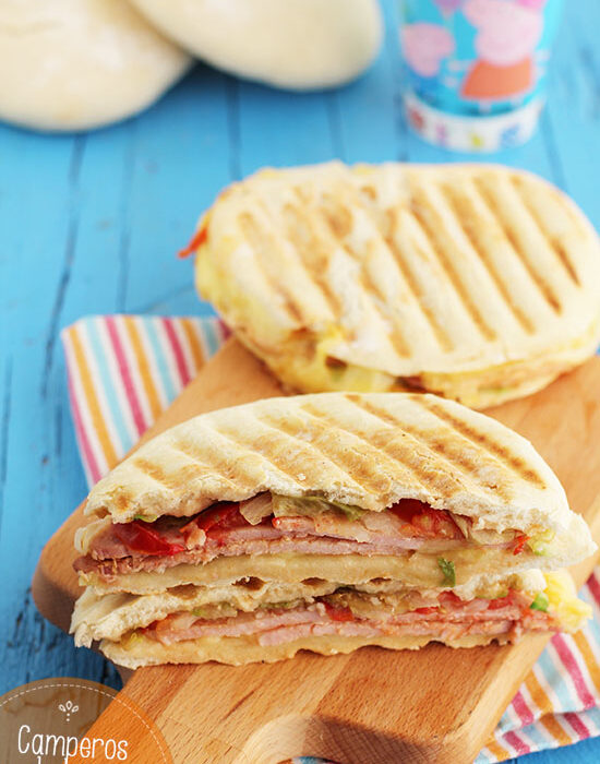 Bocadillos de lomo camperos