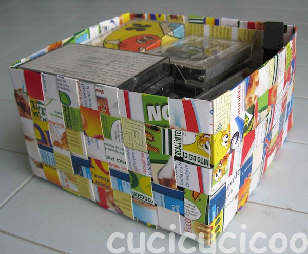 Cajas De Cereales Recicladas