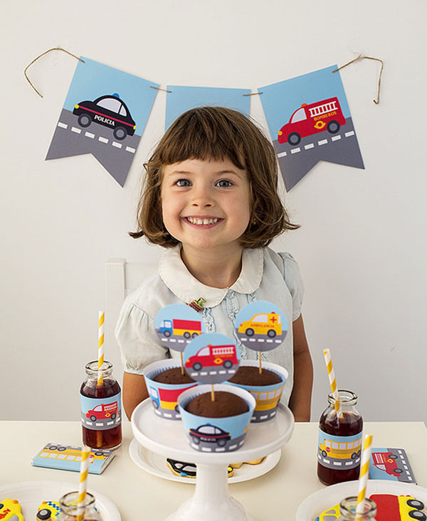 Fiesta Temática De Coches, Imprimibles Gratis