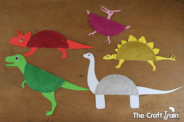Manualidades Para Niños Con Dinosaurios