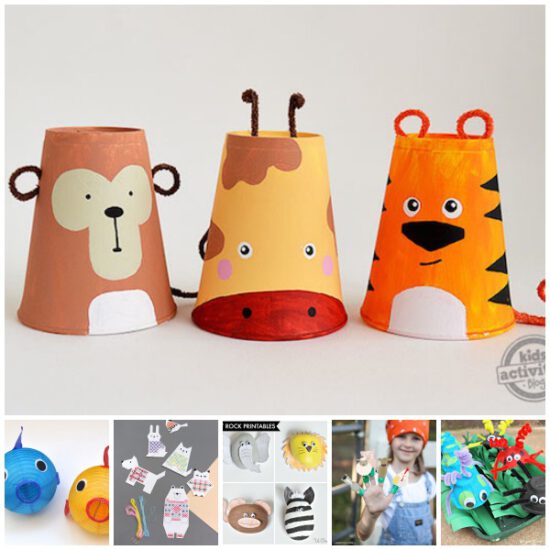Manualidades para niños de animales
