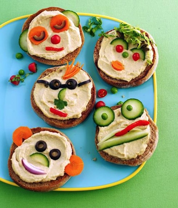 Hummus Para Niños - Pequeocio Canapés Para Niños