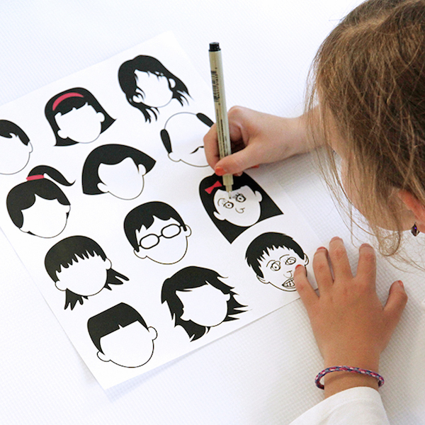 Manualidades infantiles para aprender las emociones
