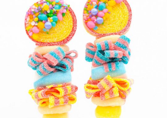 Brochetas De Chuches Cumpleaños