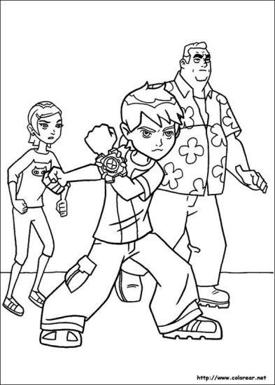 Dibujos para imprimir de Ben 10