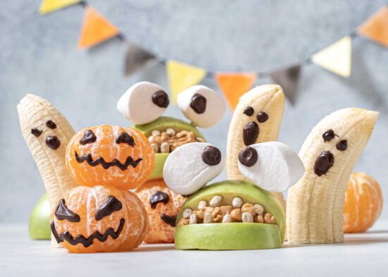 frutas de Halloween