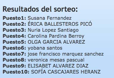 Ganadores-Sorteo