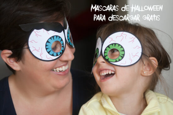 Máscaras de Halloween para imprimir gratis