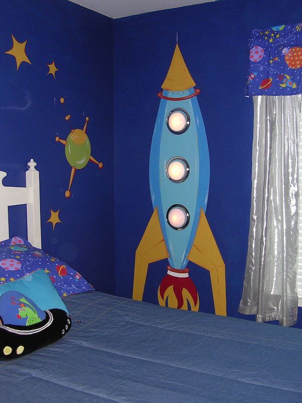 9 Murales Infantiles Muy Originales - Pequeocio Murales Fáciles