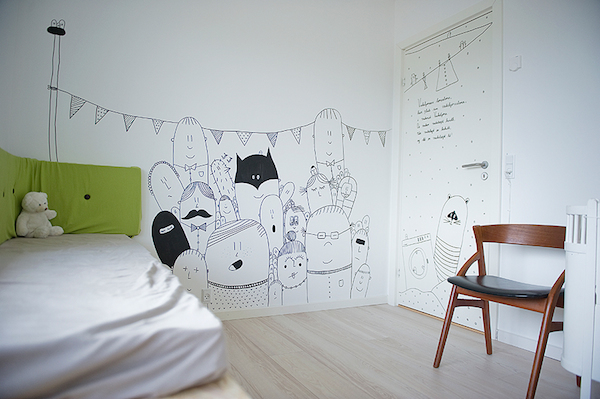 9 Murales Infantiles Muy Originales - Pequeocio Murales Para Habitaciones Infantiles