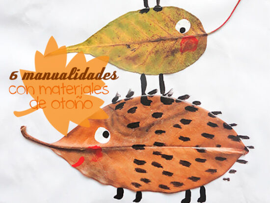 Manualidades para niños de otoño