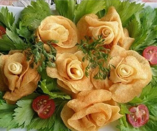 Recetas originales con flores