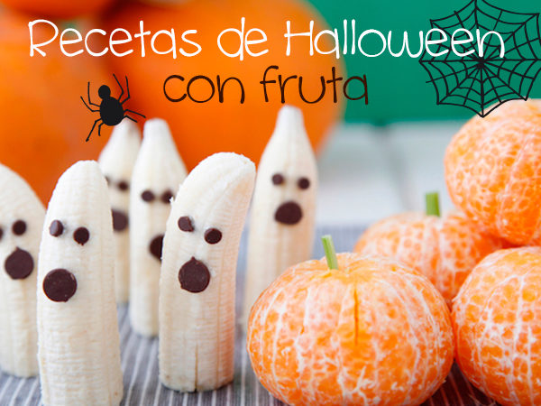 Recetas de Halloween con fruta