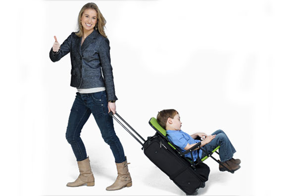 Silla infantil para maletas