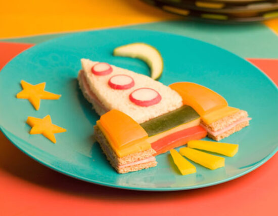 Comidas fáciles, sándwiches divertidos