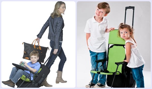 Viajar Con Niños: Silla Infantil Para Maletas