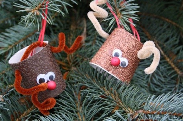 Adornos de Navidad fáciles