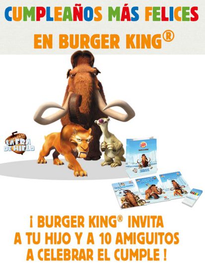 cumpleaños burger king