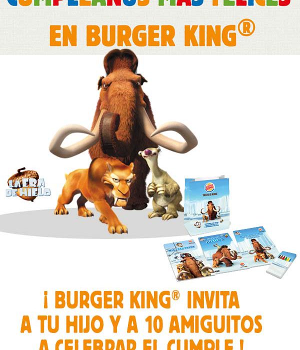 Cumpleaños Burger King