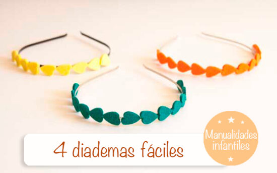 Diademas fáciles para niñas